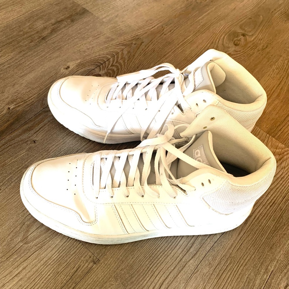 Adidas high top sneakers shoes